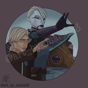 Asajj and Omega