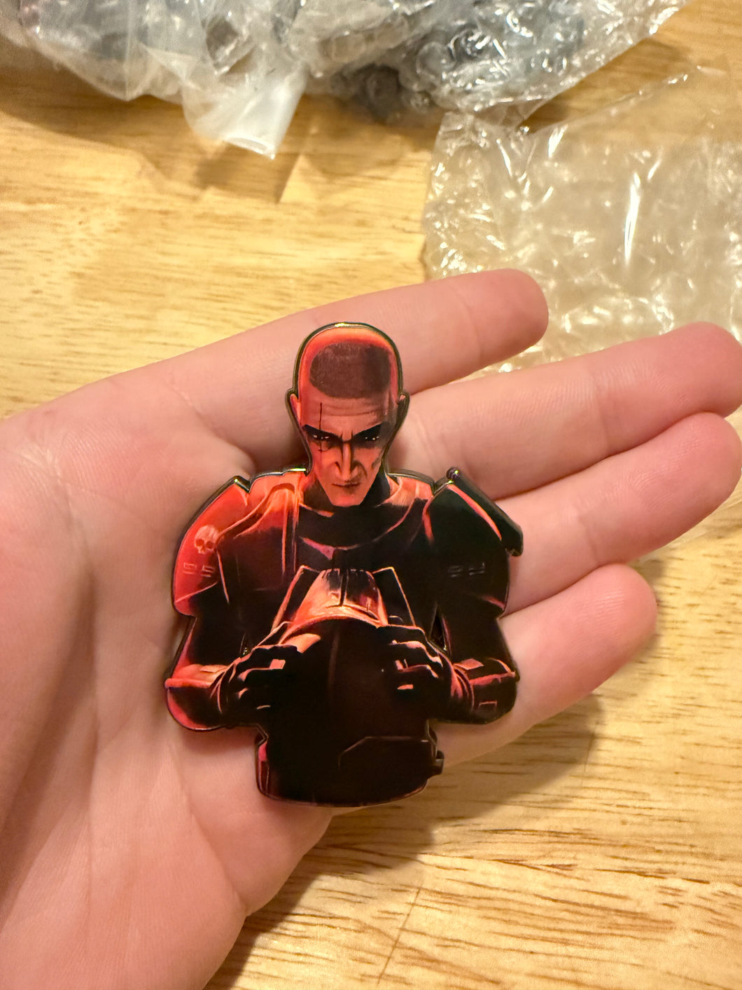 Crosshair pin